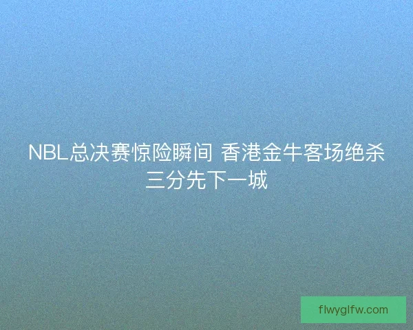 NBL总决赛惊险瞬间 香港金牛客场绝杀三分先下一城